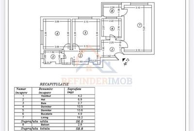 Apartament de vanzare cu 3 camere, zona Salaj - Metrou Nicolae Grigorescu - 1