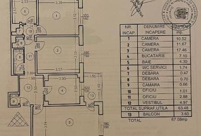 Apartament 3 camere decomandat, renovat, zona Crangasi - 16