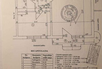 Garsonieră decomandată în Popoveni - 1