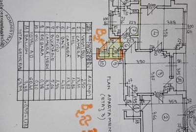 Apartament cu 3 camere semidecomandat, mobilat în Moșilor - 2