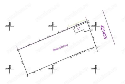 Teren de 2657 mp, în Urseni