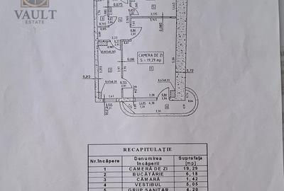 Garsonieră decomandată în Teiul Doamnei