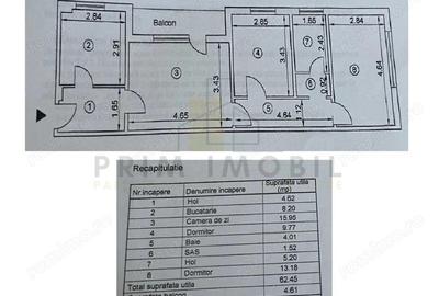 Apartament 3 camere, Tatarasi, Flux - etaj intermediar - 19