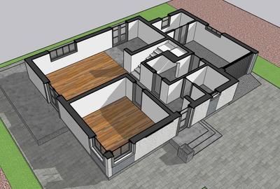 Casă cu 4 camere în Dumbrava - 3