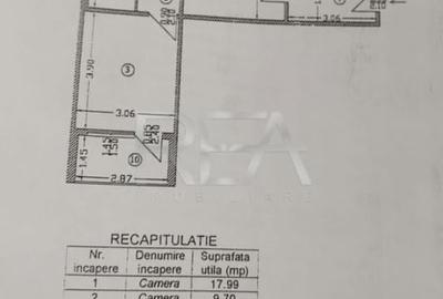 Apartament cu 3 camere semidecomandat în Antiaeriană - 11