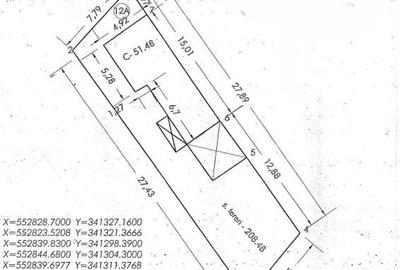 Teren + Casa batraneasca zona 1 Mai -Domenii - 1