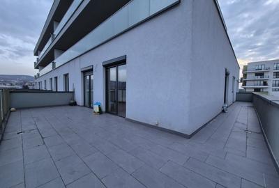 Apartament 3 camere ,68 mp+40 mp terasa, finisat  si mobilat,in cart Europa - 14