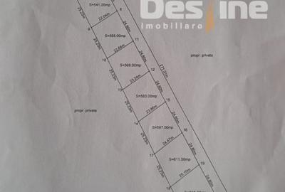 Parcele de vanzare  Cornesti, Miroslava, 17.000 EURO / PARCELA - 2