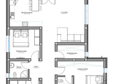 Casă individuală cu 4 camere cu Teren 500 Mp în Domnești - 8
