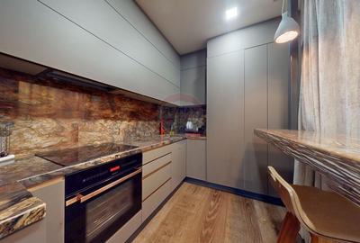 Penthouse cu 2 camere decomandat, mobilat în Floreasca - 14