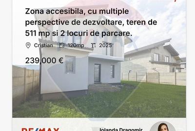 Casa luminoasa cu gradina, in Cristian, ideala pentru familie - 12