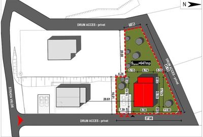 Teren Viilor , view superb ,ideal pentru casă! , 647 MP! - 3