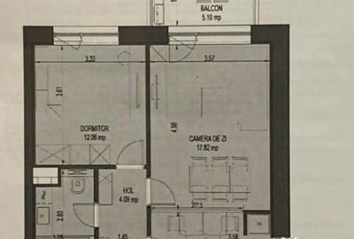 Apartament cu 2 camere decomandat în Pipera - 5