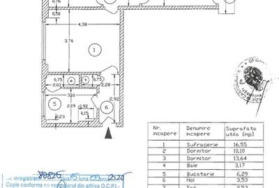 De vanzare - apartament 3 camere - 62mp - 200m metrou Obor - bloc anvelopat - 11