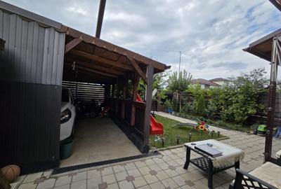 Duplex mobilat si utilat - 3 camere - 2 bai - pod - 15 min de RTB - 2