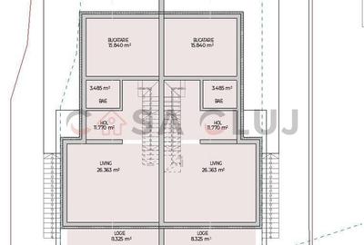 Teren Construcții intravilan de 702 mp, în Borhanci - 3
