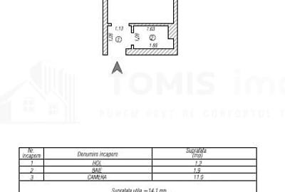 Garsonieră decomandată în Tăbăcărie - 5