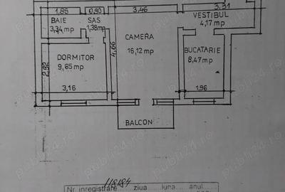 Apartament cu 2 camere semidecomandat în Alexandru cel Bun - 3