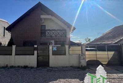 Vila P+M, 6 camere, panouri solare, foisor si garaj, terem 420 mp, comuna Bercen