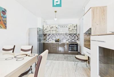 Apartament cu 2 camere semidecomandat, mobilat în Central