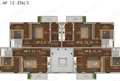 Apartament cu 2 camere decomandat în Central - 5