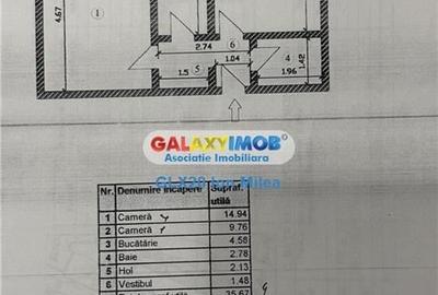 Vanzare 2 camere Teiul Doamnei  adiacent - 7