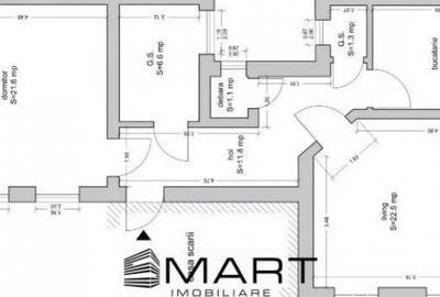 Apartament cu 2 camere decomandat în Central - 5