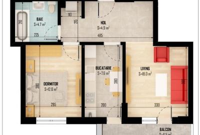 Apartament modern, decomandat-Bragadiru Onix - 6