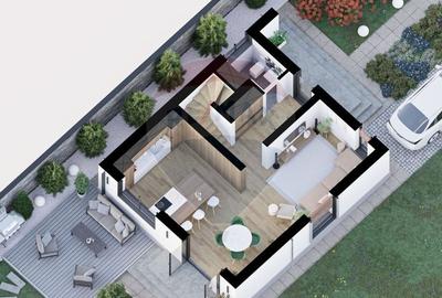 VILA JOY - Casa individuala noua, 4 camere, teren de 430 mp - 3