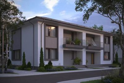 Duplex P+1E de vanzare, curte libera 140 mp, Strada Astrelor, Popesti-Leordeni