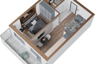 Apartament cu 2 camere decomandat în Copou - 8
