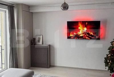 Apartament cu 3 camere semidecomandat, mobilat în Baciu - 1