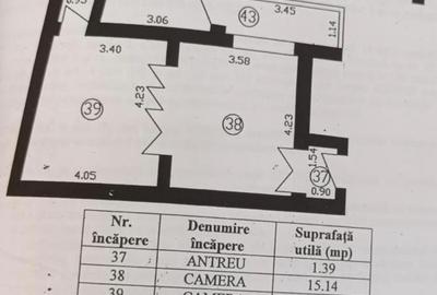Apartament cu 2 camere circular, mobilat în Universitate - 7