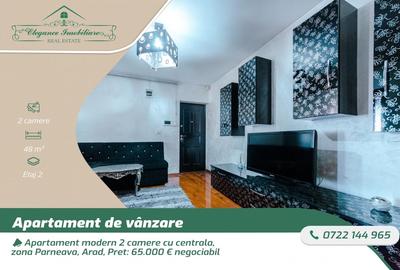 Apartament modern 2 camere cu centrala, zona Parneava, Arad - 7