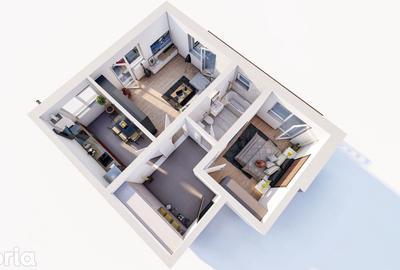 Apartament cu 2 camere în Sânpetru - 7