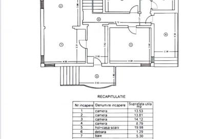 Casă cu 7 camere cu Canalizare în Copou - 3