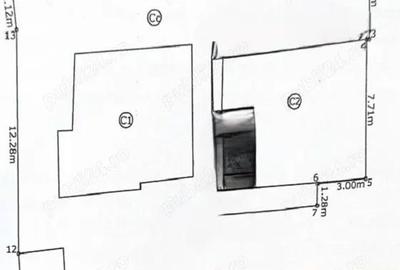 Casă cu 2 camere cu Teren 349 Mp în Micro 17 - 3