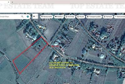 Teren de la 14 km de Dorohoi, Botosani (Sipotei) - 1