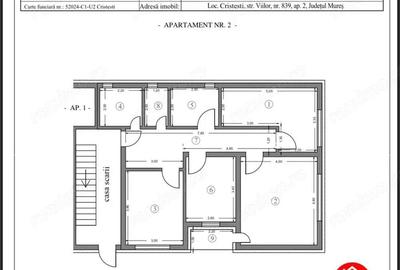 Apartament cu 3 camere la stadiul semifinisat in Cristesti, zona Materom - 10