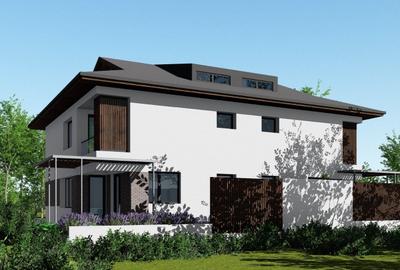Proiect imobiliar : Duplex modern cu dormitor la parter si mansarda locuibila - 4