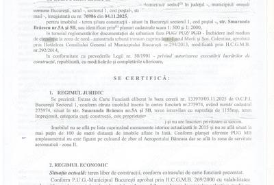 Teren de 1155 mp, în Herăstrău