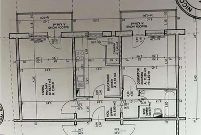 2 camere Steaua - etaj 1, 2 balcoane - 5