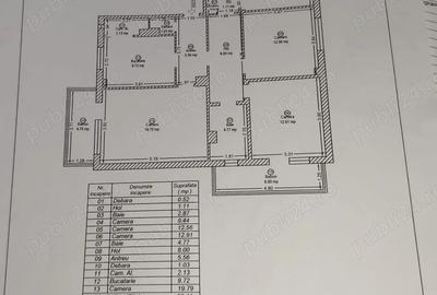 Apartament cu 4 camere decomandat în Steaua - 1