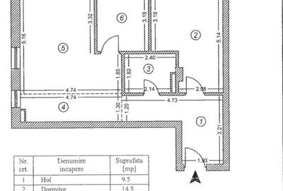 Apartament cu 3 camere decomandat în Doamna Ghica - 6