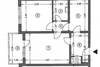 Apartament ultra-central doua camere Ploiesti - fara risc seismic! - 7
