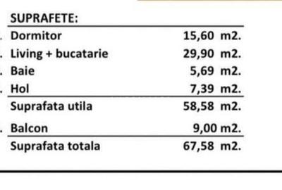 Apartament cu 2 camere semidecomandat, mobilat în Florești - 10