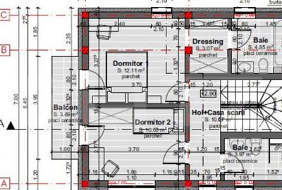 COMISION 0! Duplex 4 camere, 120mp, 200 teren, proiect final - 2