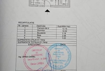 Ap 2 camere Războieni, necesită renovare, zonă liniștită - 3