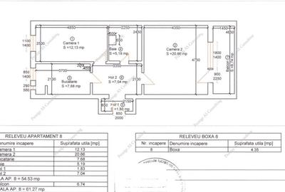 Apartament de vanzare cu 2 camere, renovat complet, cu boxa prorie - Complex - 10