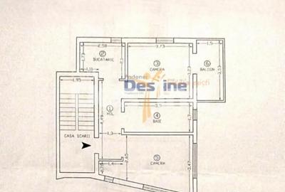 Apartament cu 2 camere decomandat în Copou - 2